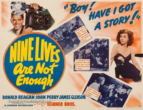 Nine Lives Are Not Enough - Movie Poster