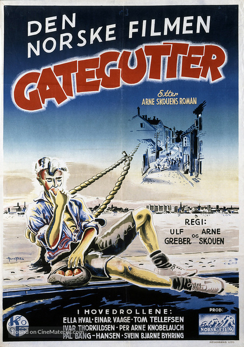 Gategutter - Norwegian Movie Poster