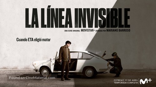 &quot;La l&iacute;nea invisible&quot; - Spanish Movie Poster