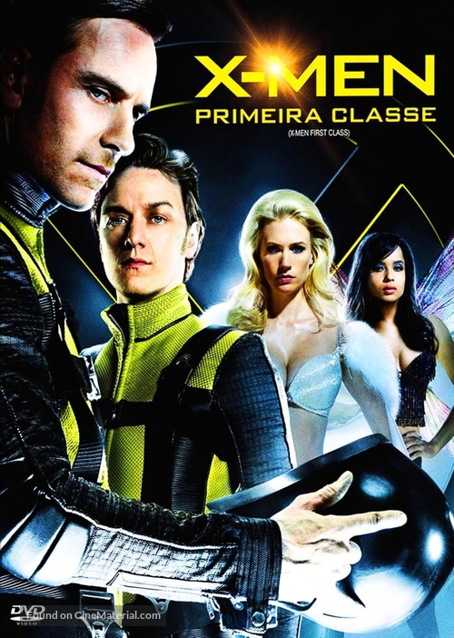 X-Men: First Class - Brazilian DVD movie cover