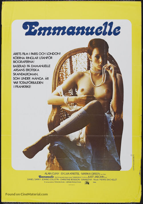 Emmanuelle - Swedish Movie Poster