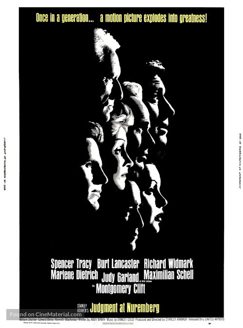 Judgment at Nuremberg - Movie Poster