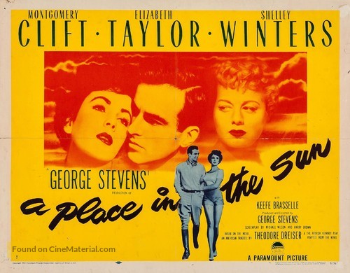 A Place in the Sun - Movie Poster