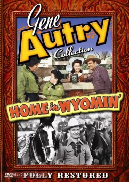 Home in Wyomin&#039; - DVD movie cover