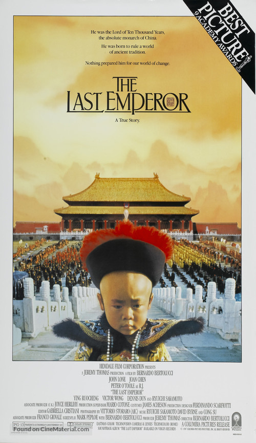 The Last Emperor - Movie Poster