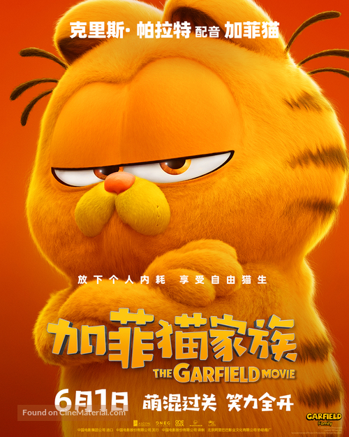 The Garfield Movie - Chinese Movie Poster