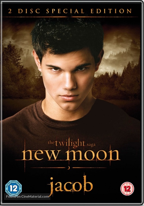 The Twilight Saga: New Moon - British Movie Cover