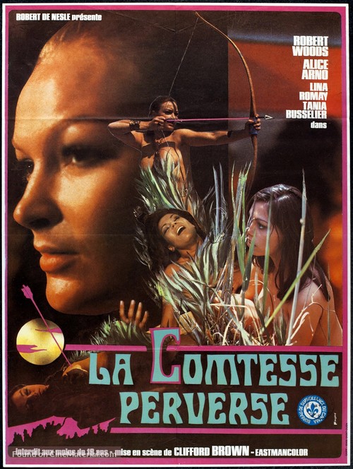 La comtesse perverse - French Movie Poster