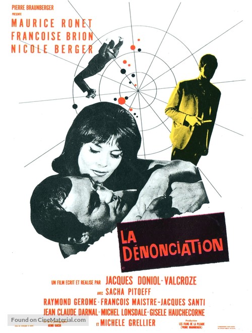 La d&eacute;nonciation - French Movie Poster