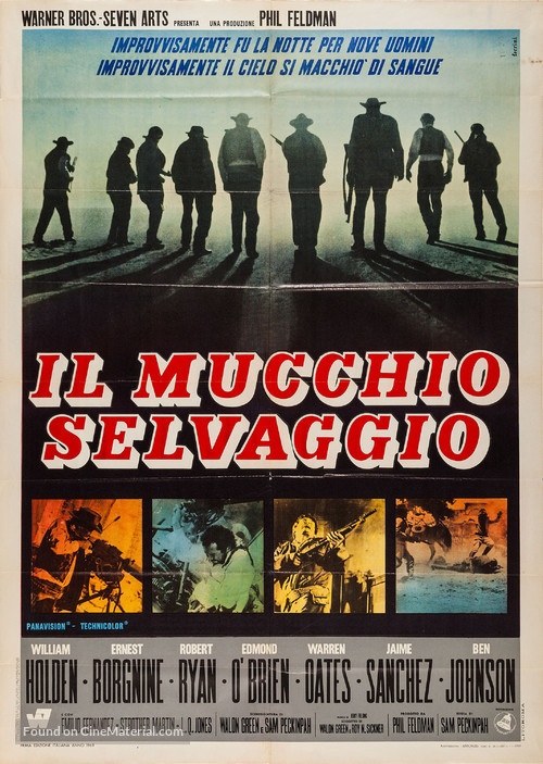 The Wild Bunch - Italian Movie Poster