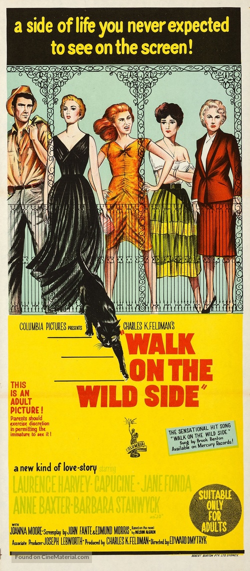 Walk on the Wild Side - Australian Movie Poster