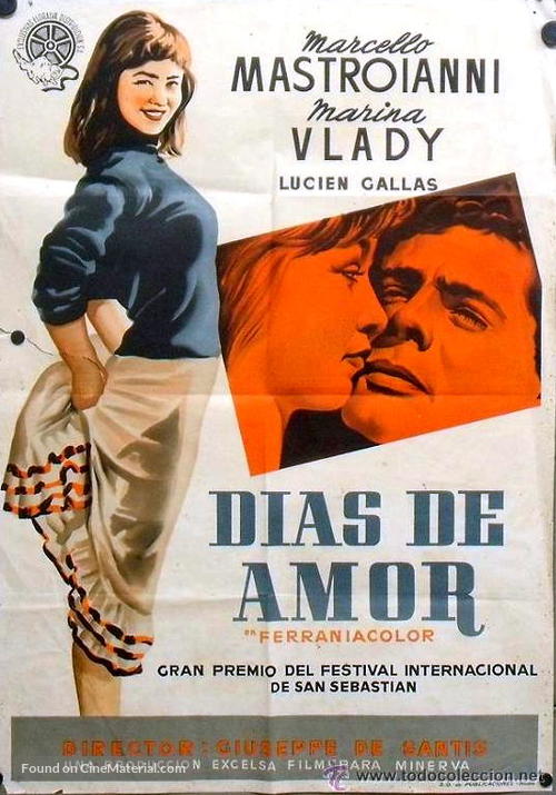 Giorni d&#039;amore - Spanish Movie Poster