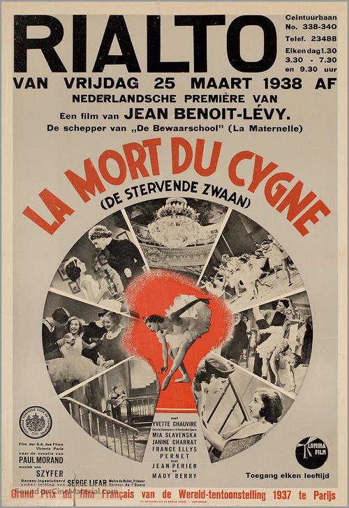 Mort du cygne, La - Dutch Movie Poster