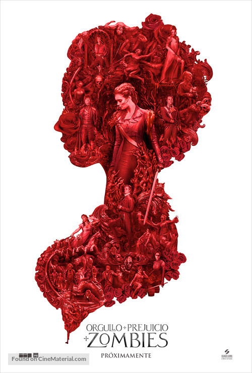 Pride and Prejudice and Zombies - Argentinian Movie Poster