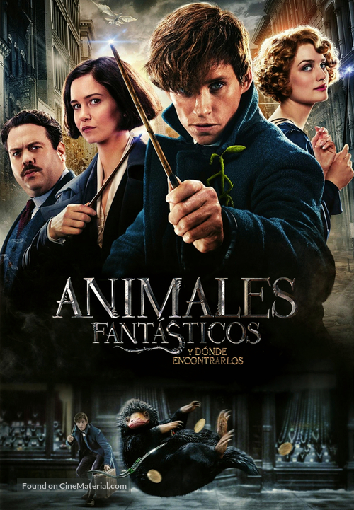 Fantastic Beasts and Where to Find Them - Argentinian Movie Cover