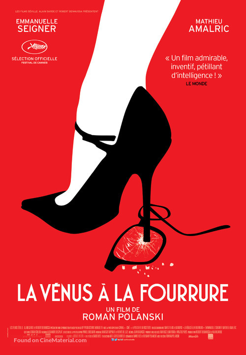 La V&eacute;nus &agrave; la fourrure - Canadian Movie Poster