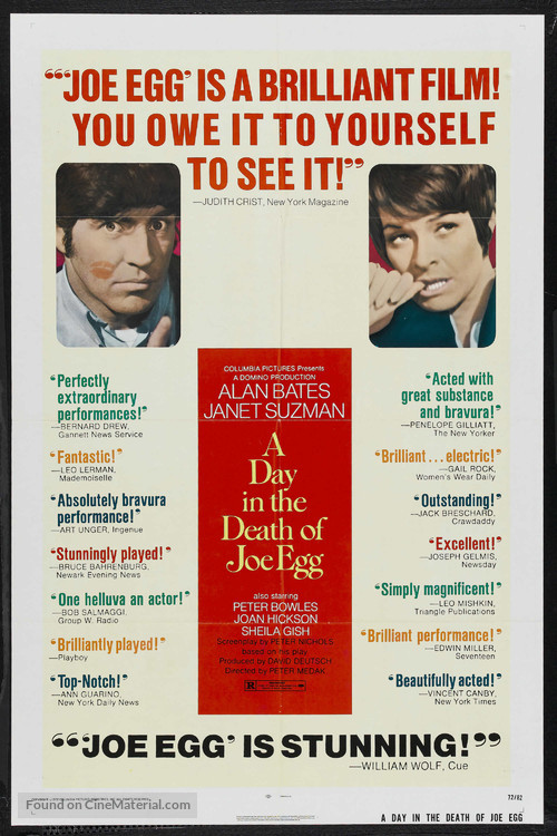 A Day in the Death of Joe Egg - Movie Poster