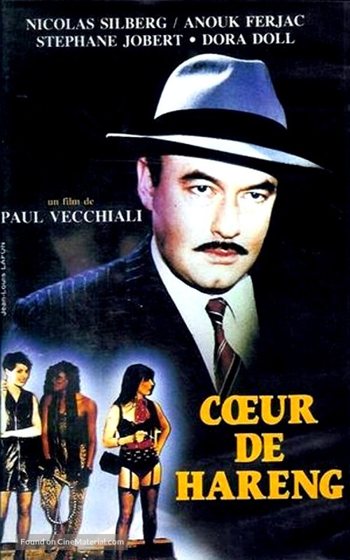 &quot;S&eacute;rie noire&quot; Coeur de hareng - French VHS movie cover