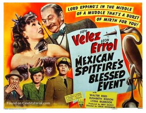 Mexican Spitfire&#039;s Blessed Event - Movie Poster