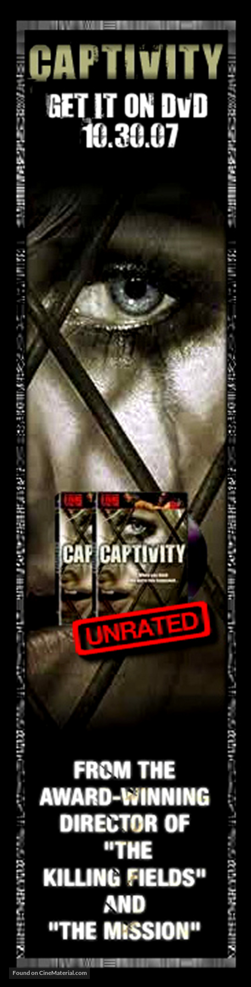 Captivity - Video release movie poster