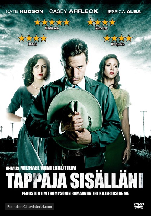 The Killer Inside Me - Finnish DVD movie cover
