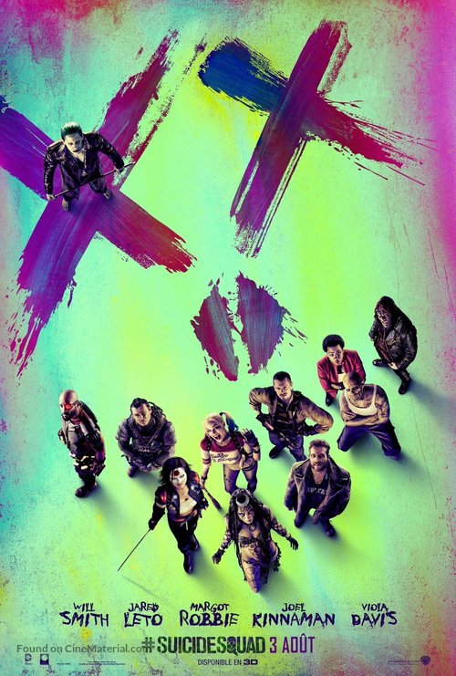 Suicide Squad - French Movie Poster