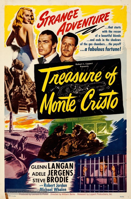 Treasure of Monte Cristo - Movie Poster