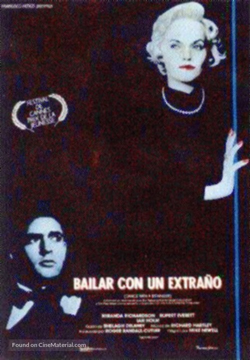 Dance with a Stranger - Spanish Movie Poster