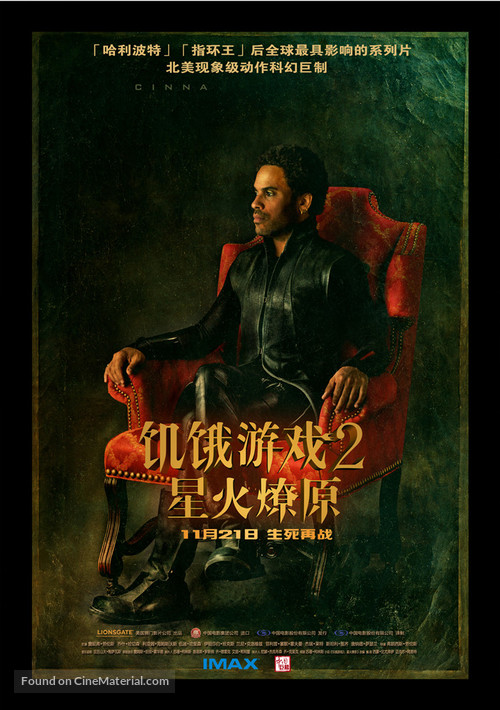 The Hunger Games: Catching Fire - Chinese Movie Poster