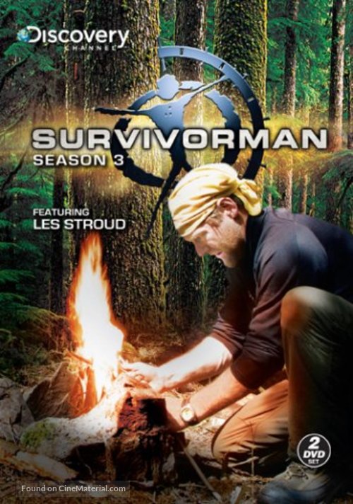 &quot;Survivorman&quot; - Canadian DVD movie cover