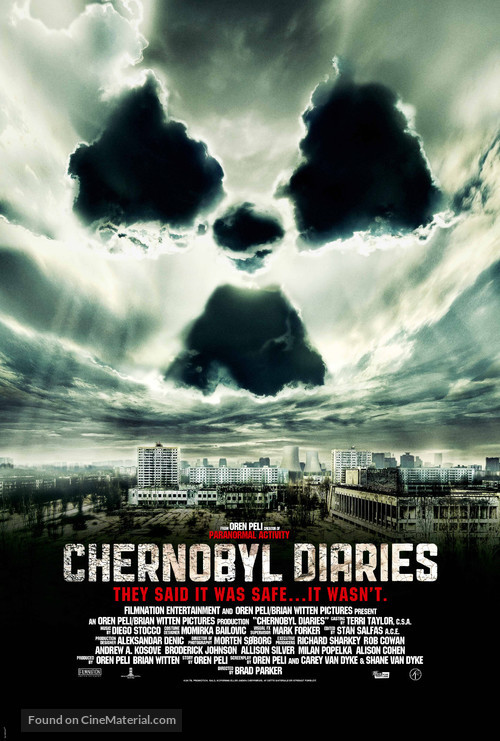 Chernobyl Diaries - Danish Movie Poster