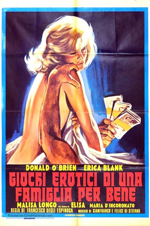 Giochi erotici di una famiglia per bene (1975) Italian movie poster