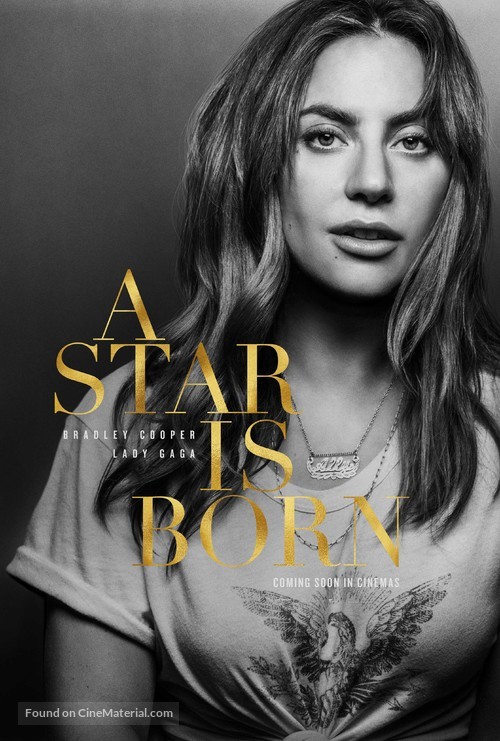 A Star Is Born - British Movie Poster