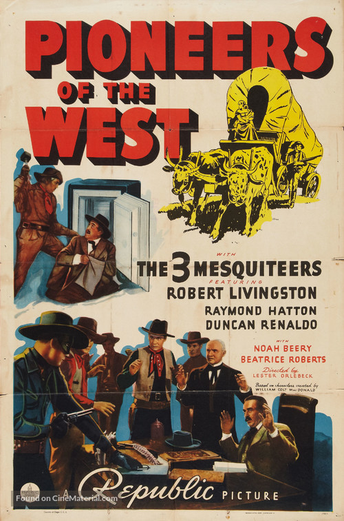 Pioneers of the West - Movie Poster