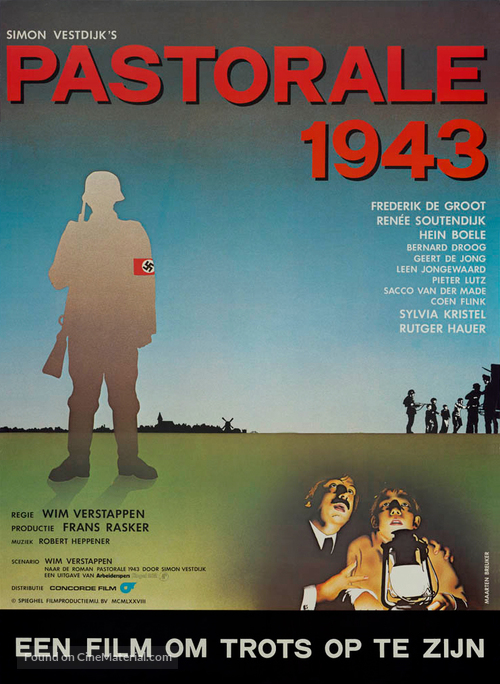 Pastorale 1943 - Dutch Movie Poster