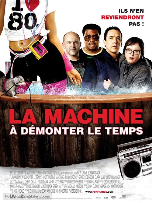 Hot Tub Time Machine - French Movie Poster