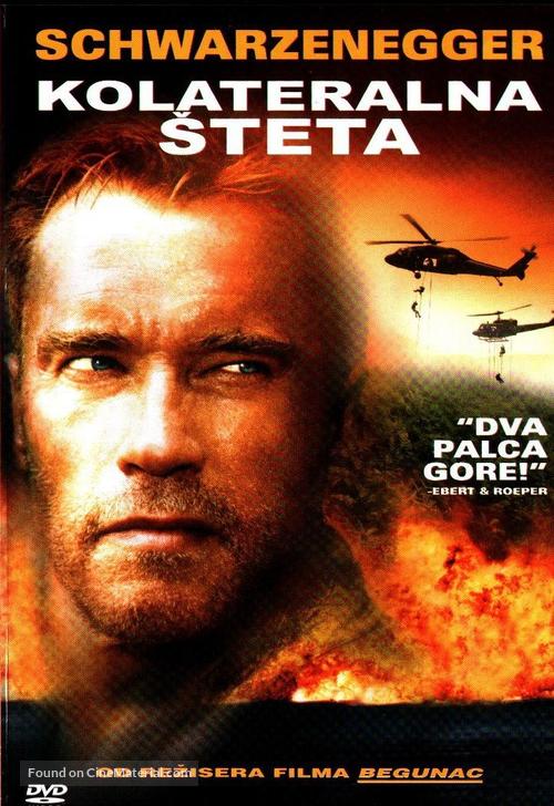 Collateral Damage - Croatian DVD movie cover