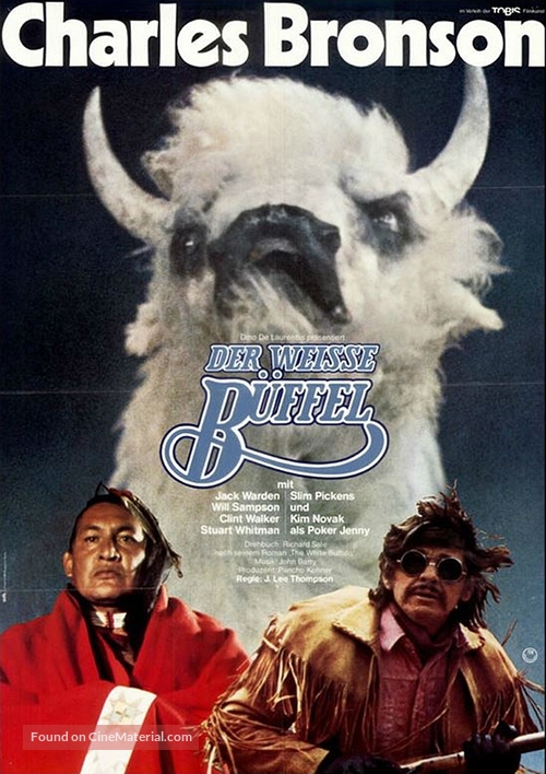 The White Buffalo - German Movie Poster