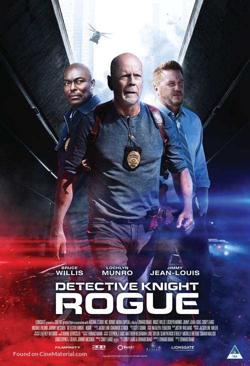 Detective Knight: Rogue - South African Movie Poster