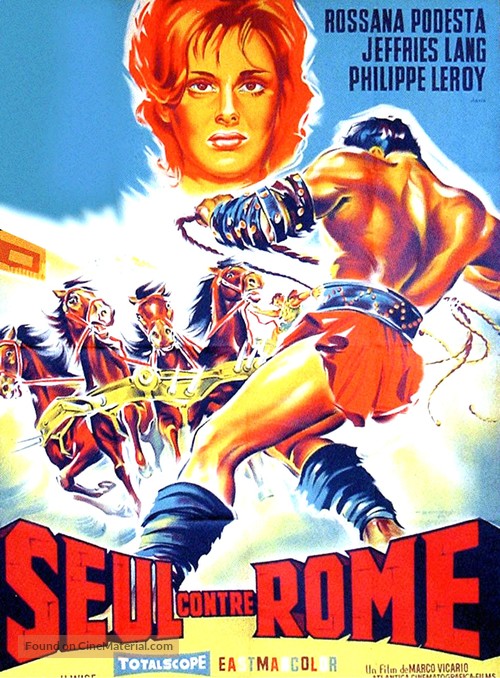 Solo contro Roma - French Movie Poster