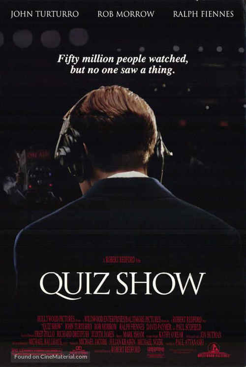 Quiz Show - Movie Poster