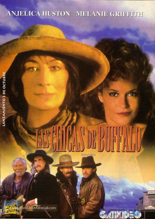Buffalo Girls - Argentinian VHS movie cover