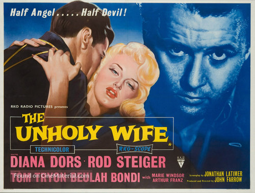 The Unholy Wife - British Movie Poster