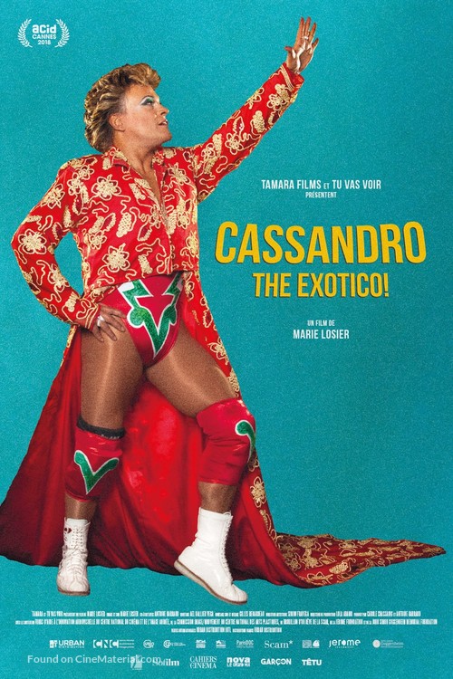 Cassandro, the Exotico! - French Movie Poster