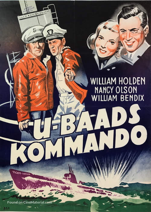Submarine Command - Danish Movie Poster