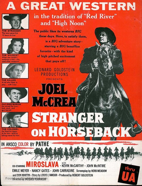 Stranger on Horseback - Movie Poster