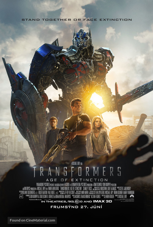 Transformers: Age of Extinction - Icelandic Movie Poster