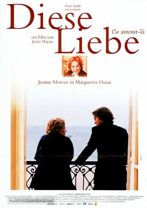 Cet amour-l&agrave; - German Movie Poster