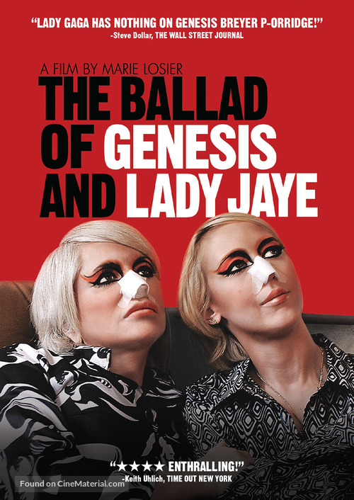 The Ballad of Genesis and Lady Jaye - Movie Cover