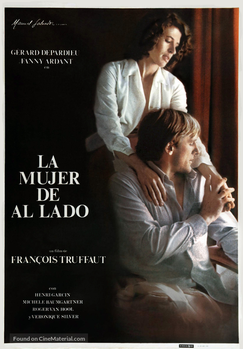 La femme d&#039;&agrave; c&ocirc;t&eacute; - Spanish Movie Poster